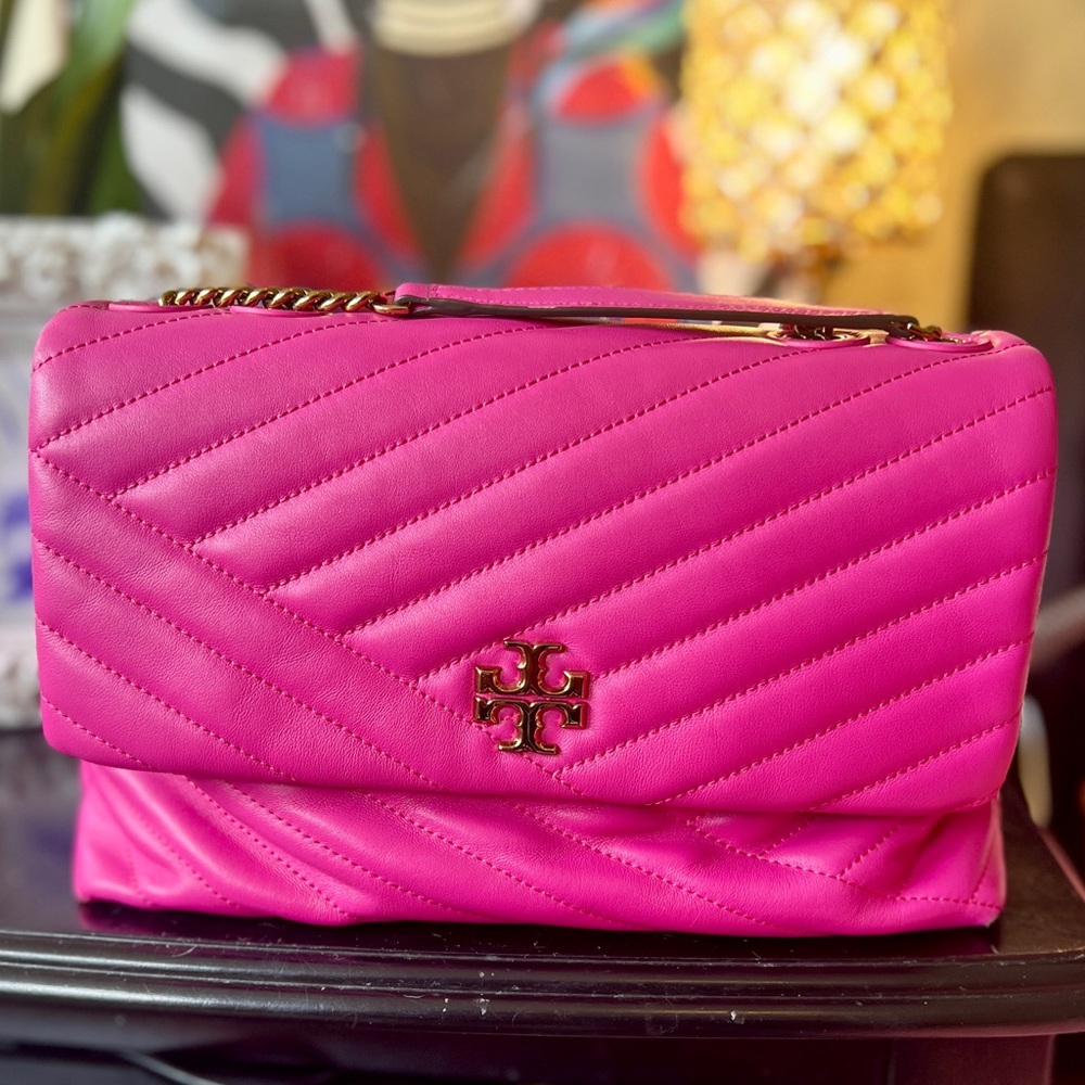 Tory Burch Kira Chevron Convertible Shoulder Bag
